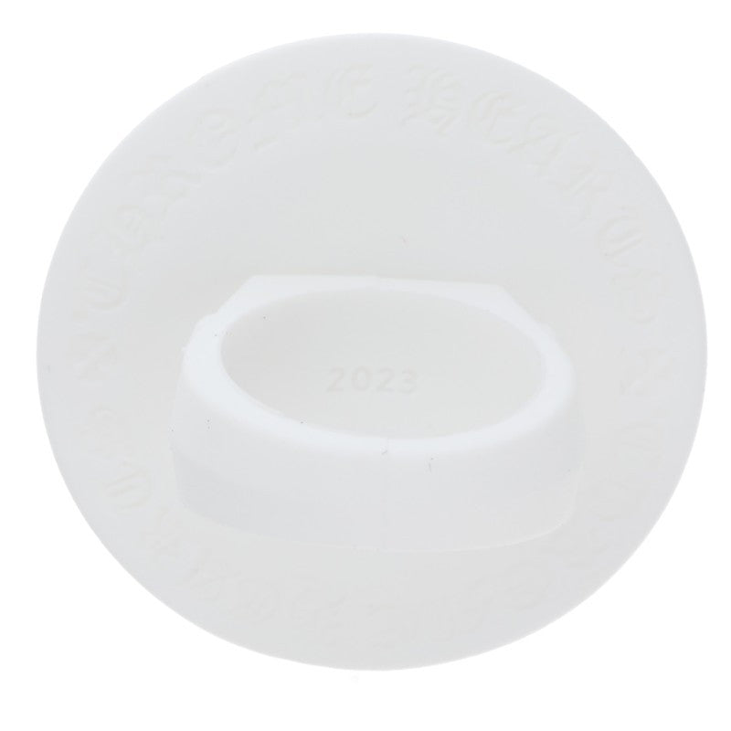 Chrome Hearts PPO-SLCN White Rubber Ring Size US 6