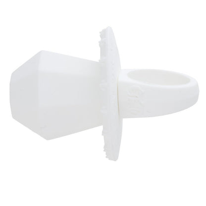 Chrome Hearts PPO-SLCN White Rubber Ring Size US 6