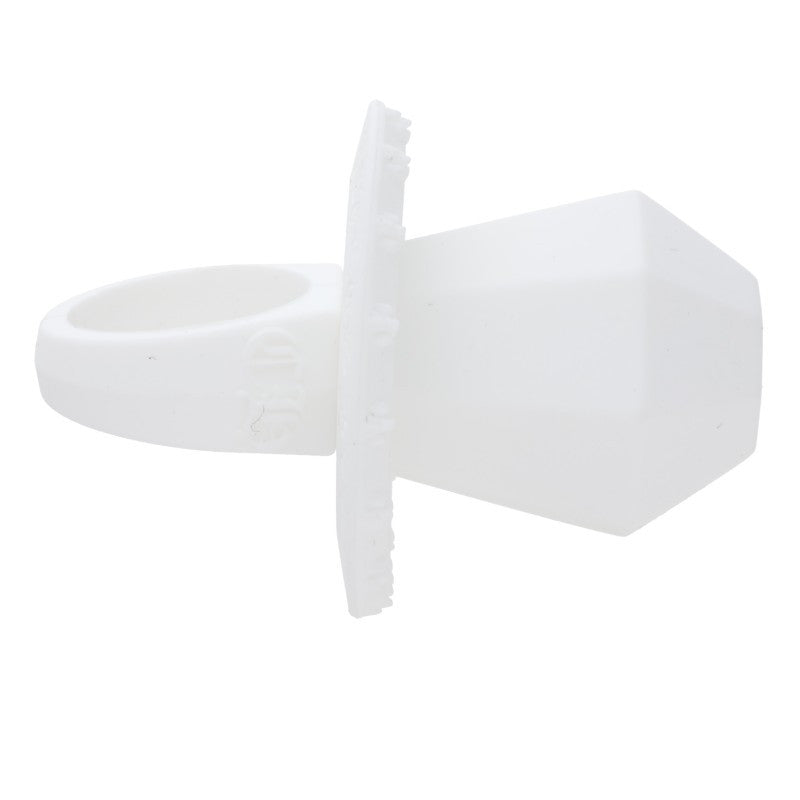 Chrome Hearts PPO-SLCN White Rubber Ring Size US 6