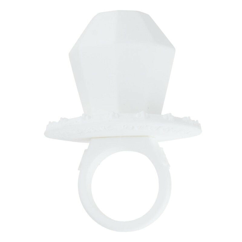 Chrome Hearts PPO-SLCN White Rubber Ring Size US 6