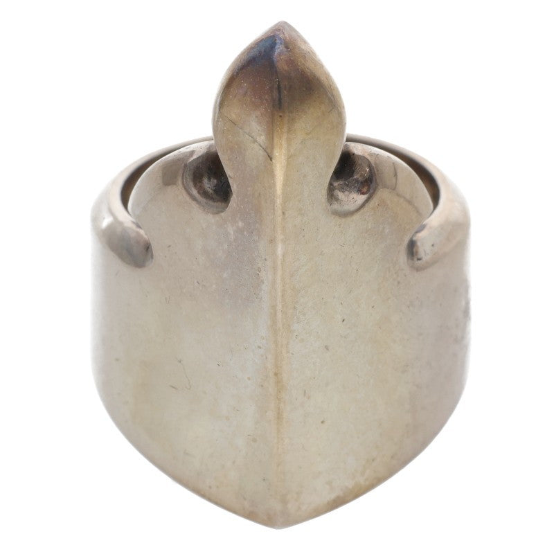 Chrome Hearts UPRIGHT FLERKNEE Silver Ring Size JP 18.5