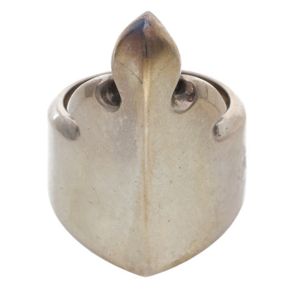 Chrome Hearts UPRIGHT FLERKNEE Silver Ring Size JP 18.5