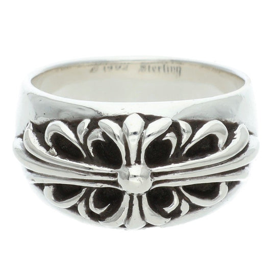 Chrome Hearts FLRL CRS Floral Cross Silver Size ONE SIZE