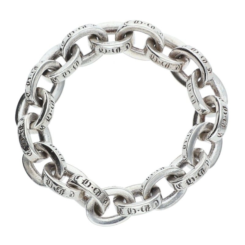 Chrome Hearts PAPER CHAIN RING Silver Ring 925 Size ONE SIZE