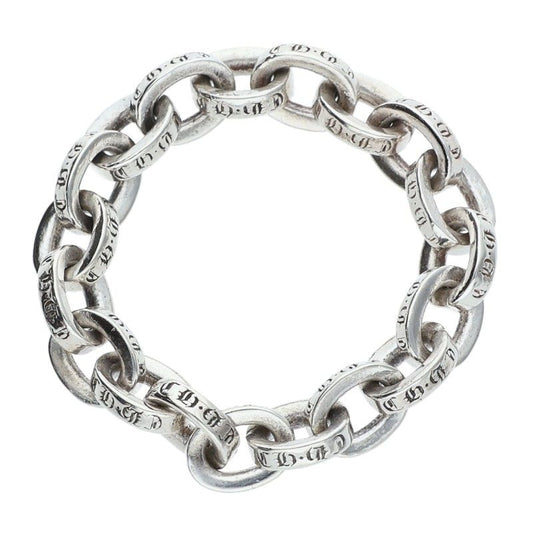 Chrome Hearts PAPER CHAIN RING Silver Ring 925 Size ONE SIZE