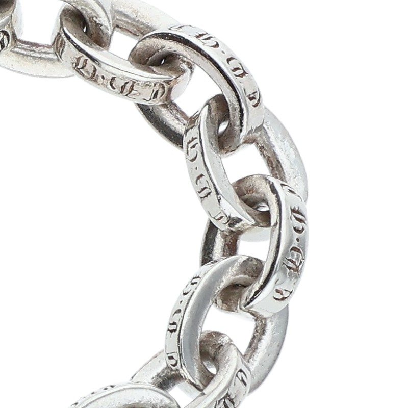 Chrome Hearts PAPER CHAIN RING Silver Ring 925 Size ONE SIZE