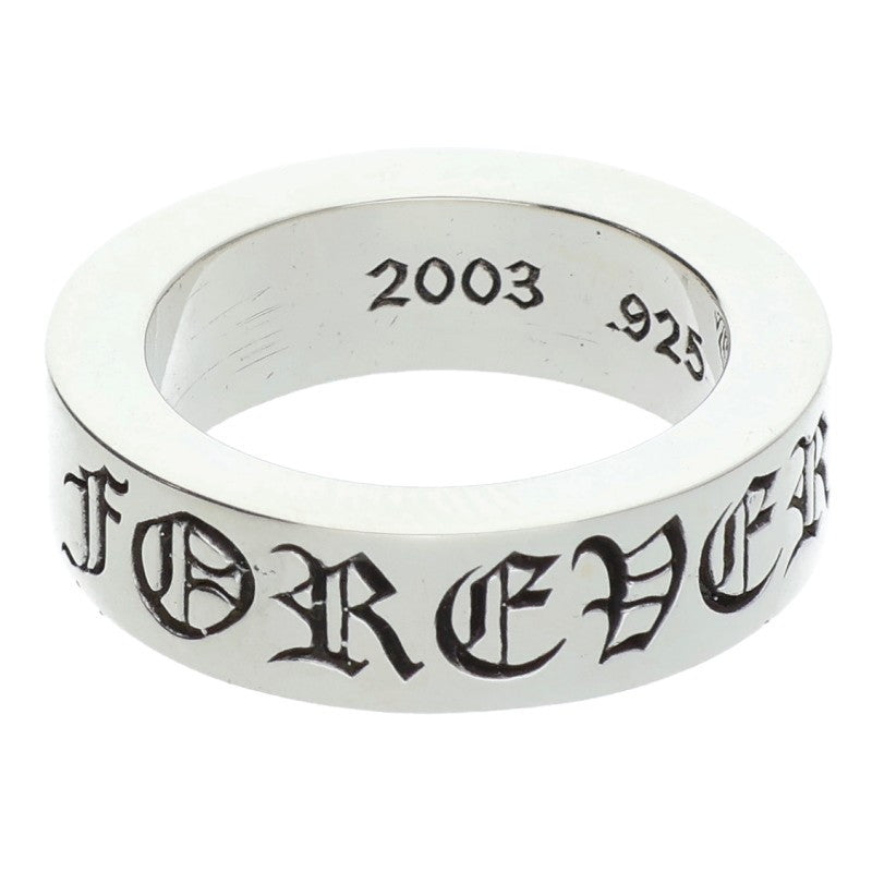 Chrome Hearts 6mm Spacer Forever Silver Ring Size ONE SIZE