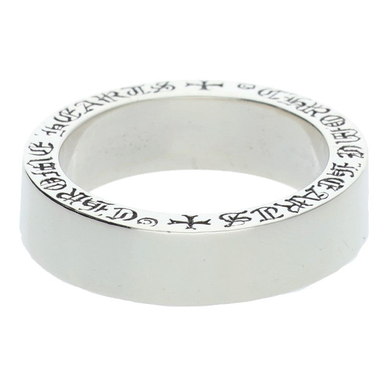 Chrome Hearts 6mm Spacer Plain Silver Ring 925 Size ONE SIZE