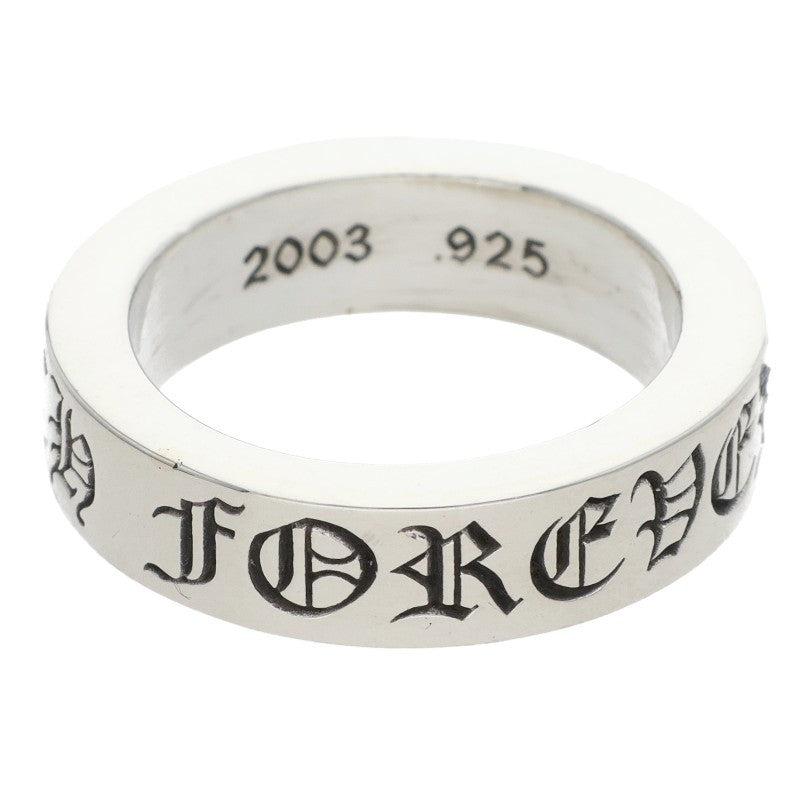 Chrome Hearts 6mm Spacer Forever Silver Ring Size ONE SIZE