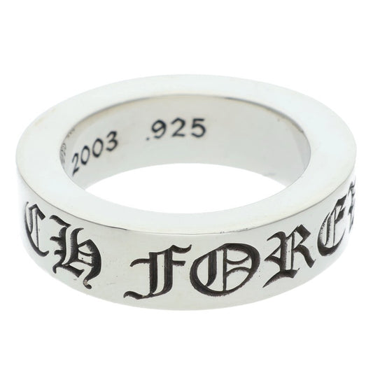 Chrome Hearts 6mm Spacer Forever Silver Ring Size ONE SIZE