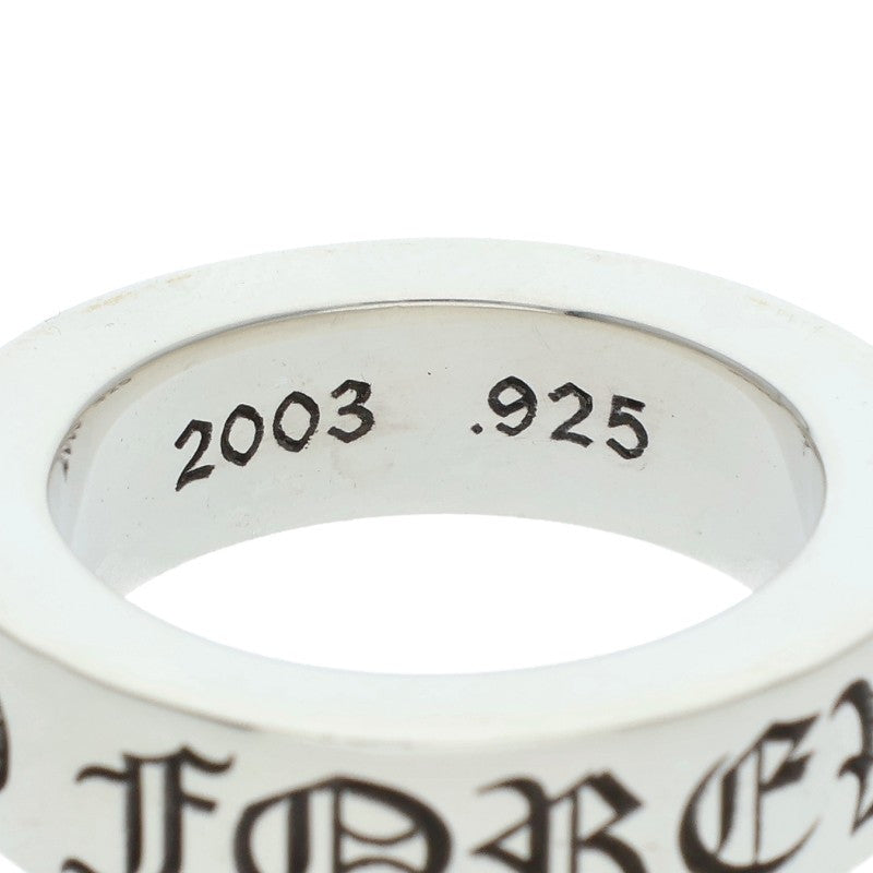 Chrome Hearts 6mm Spacer Forever Silver Ring Size ONE SIZE