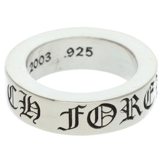 Chrome Hearts 6mm Spacer Forever Silver Ring Size ONE SIZE