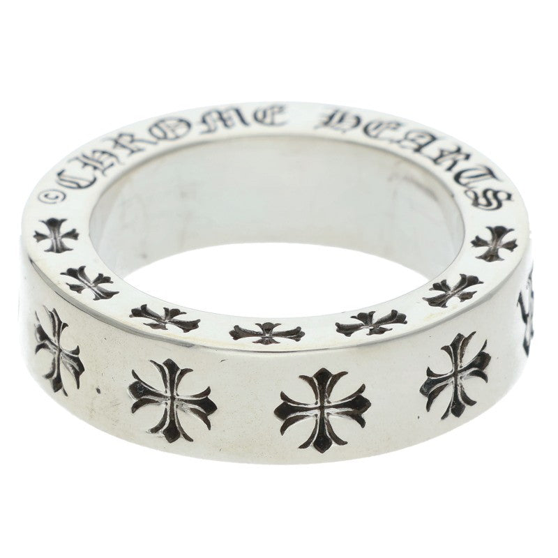 Chrome Hearts 6mm Spacer Forever Silver Ring Size US 4.5