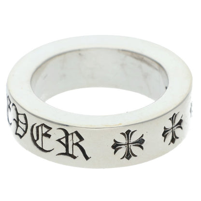 Chrome Hearts 6mm Spacer Forever Silver Ring Size US 4.5
