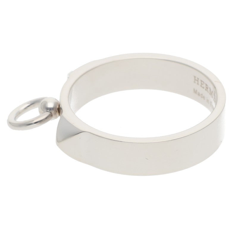 HERMES Collier de Chien PM Silver Ring Size ONE SIZE