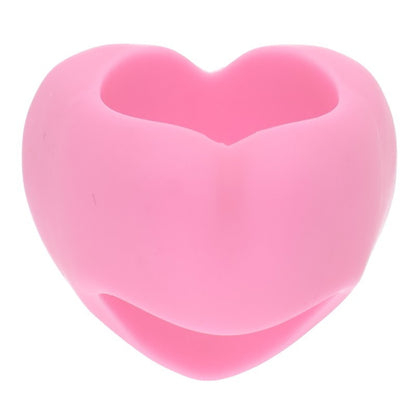 Chrome Hearts Pink Heart Rubber Ring Size ONE SIZE