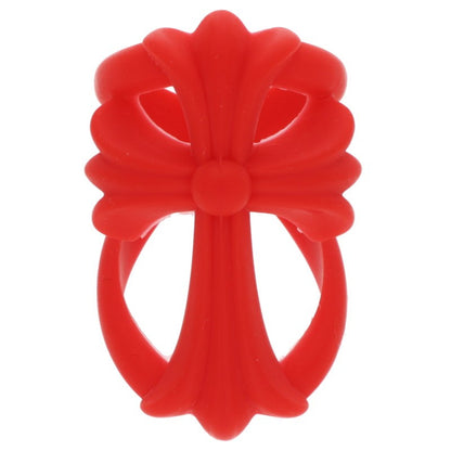 Chrome Hearts Red Infinity CH Cross Rubber Size ONE SIZE