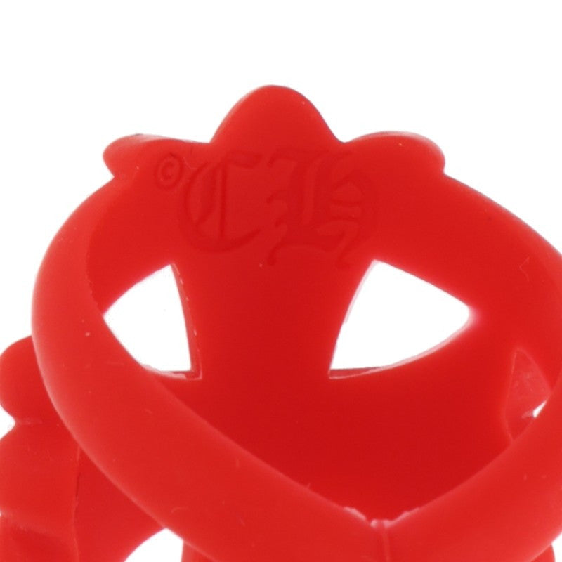 Chrome Hearts Red Infinity CH Cross Rubber Size ONE SIZE