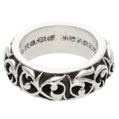Chrome Hearts Eternity Vine Band Silver Ring Size US 6.5