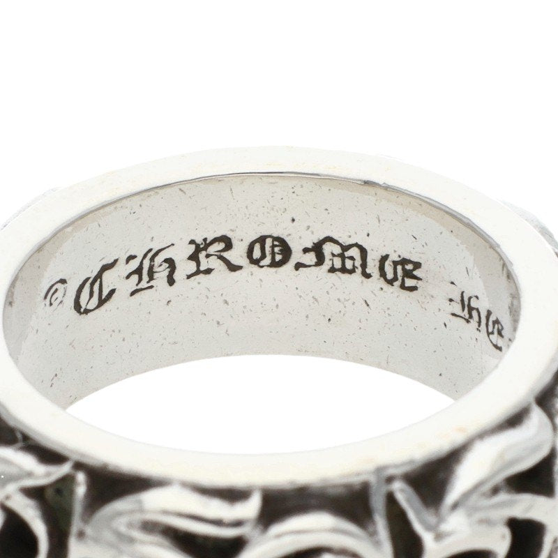 Chrome Hearts Eternity Vine Band Silver Ring Size US 6.5