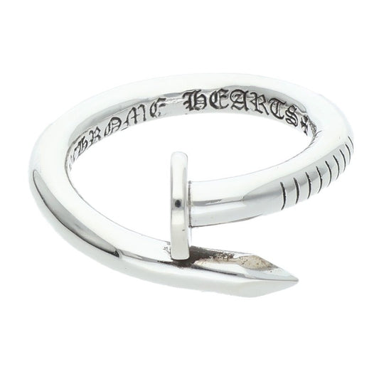 Chrome Hearts Nail Flat Silver Ring Size ONE SIZE
