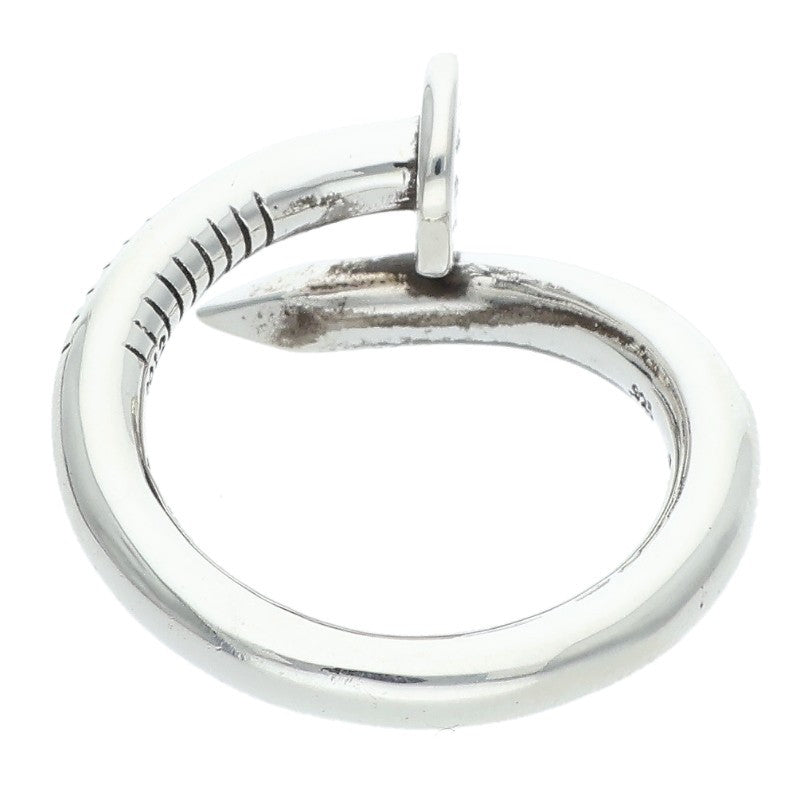 Chrome Hearts Nail Flat Silver Ring Size ONE SIZE