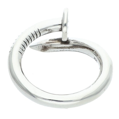 Chrome Hearts Nail Flat Silver Ring Size ONE SIZE