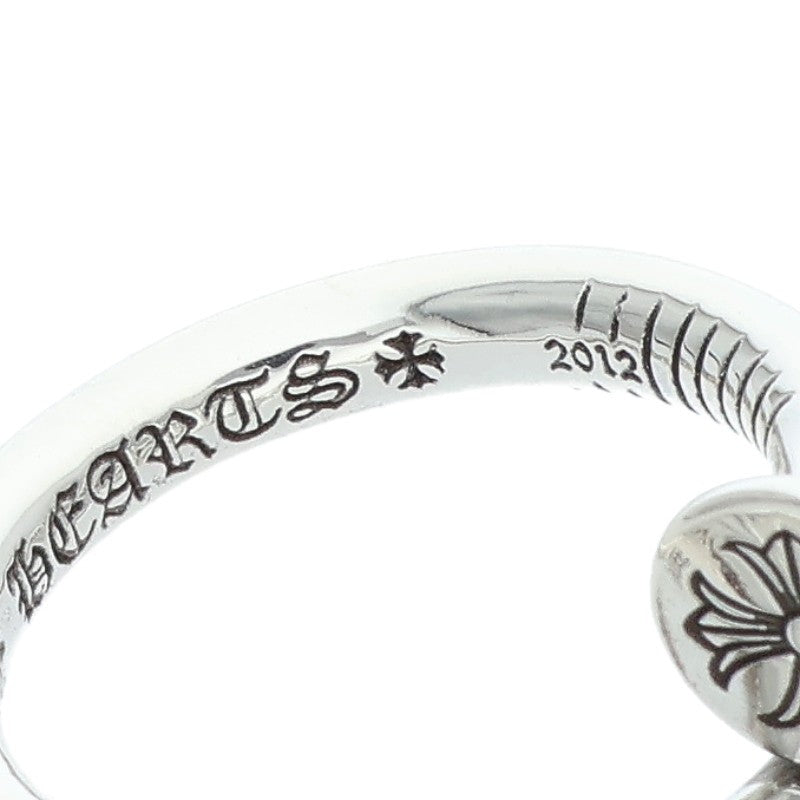 Chrome Hearts Nail Flat Silver Ring Size ONE SIZE