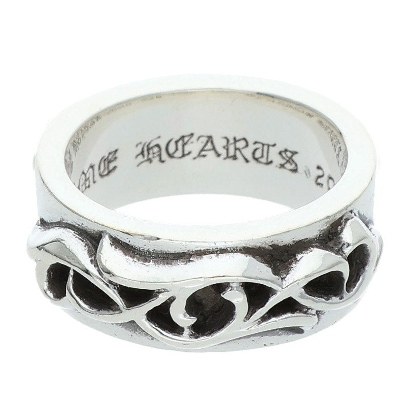 Chrome Hearts Double Narrow Vine Band Silver Size ONE SIZE