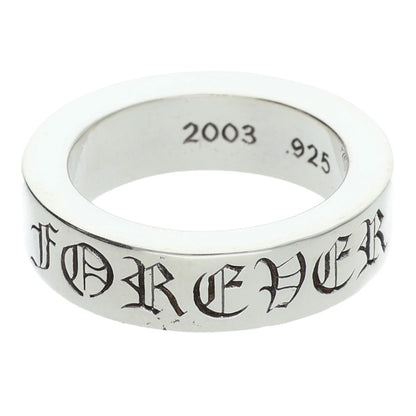 Chrome Hearts 6mm Spacer Forever Silver Ring Size ONE SIZE