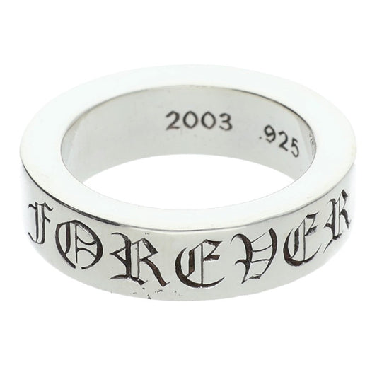 Chrome Hearts 6mm Spacer Forever Silver Ring Size ONE SIZE