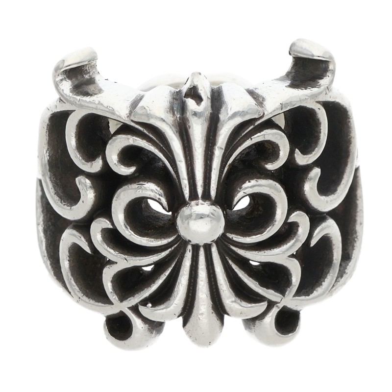 Chrome Hearts Butterfly Wrap Silver Ring Size US 5.5