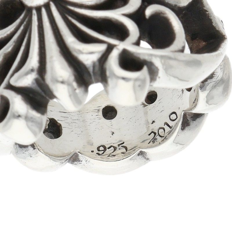 Chrome Hearts Butterfly Wrap Silver Ring Size US 5.5