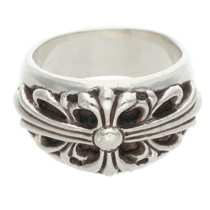 Chrome Hearts FLRL CRS Sterling Silver Ring Size ONE SIZE