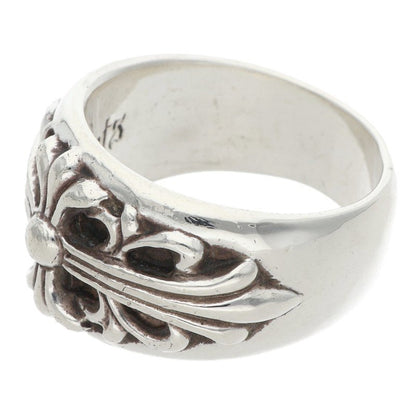 Chrome Hearts FLRL CRS Sterling Silver Ring Size ONE SIZE