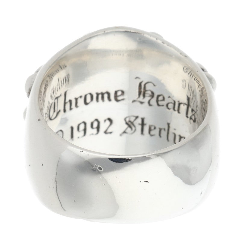 Chrome Hearts Keeper Silver Ring Size US 9.5