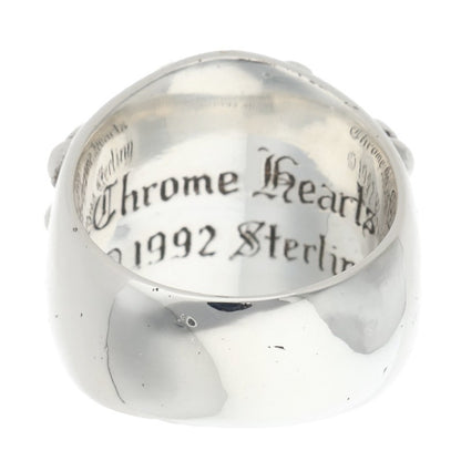 Chrome Hearts Keeper Silver Ring Size US 9.5