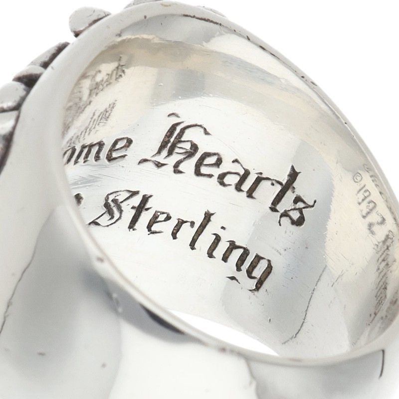 Chrome Hearts Keeper Silver Ring Size US 9.5