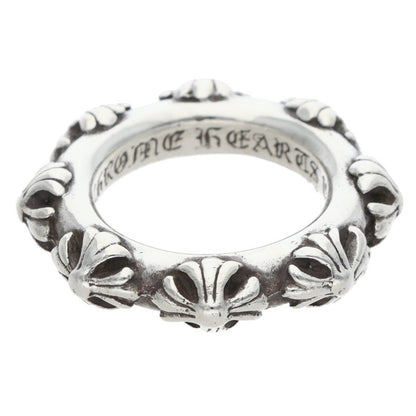 Chrome Hearts CROSS BAND Silver Ring Size ONE SIZE