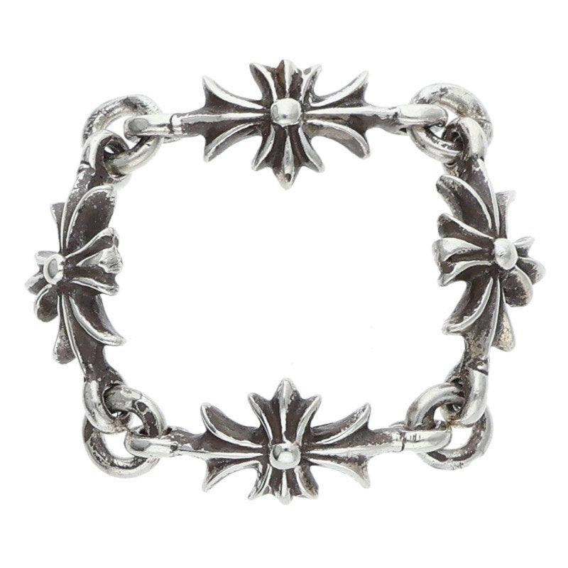 Chrome Hearts Tiny ECH Plus Silver Ring Size US 6.5