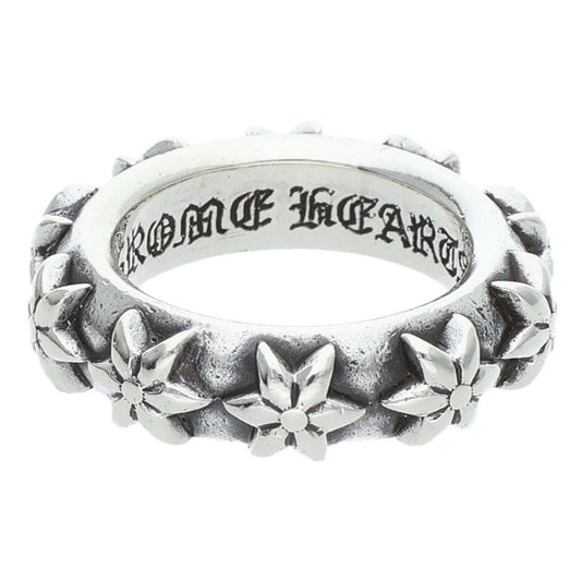 Chrome Hearts STAR BAND Silver Ring Size ONE SIZE