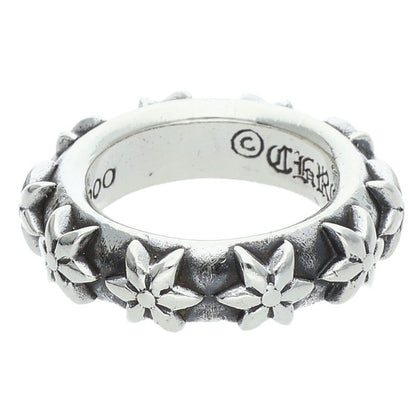 Chrome Hearts STAR BAND Silver Ring Size ONE SIZE