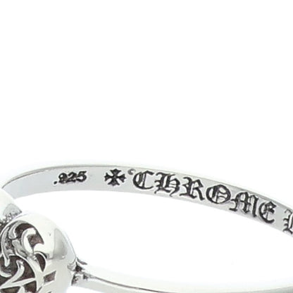 Chrome Hearts Bubblegum Heart Silver Ring Size JP 12