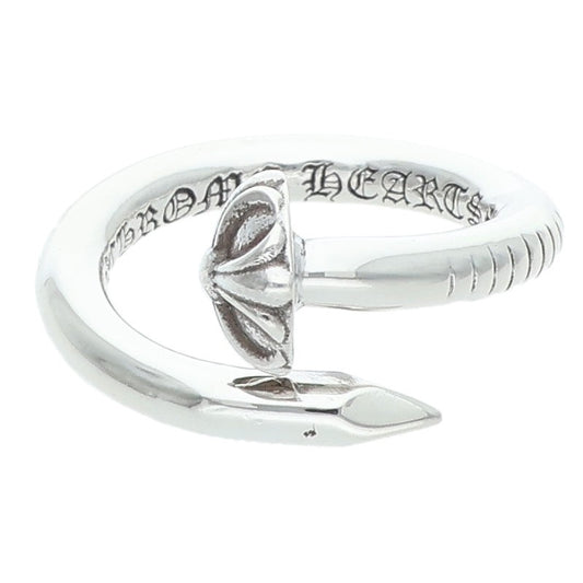 Chrome Hearts NAIL CRSBALL Silver Ring Size ONE SIZE