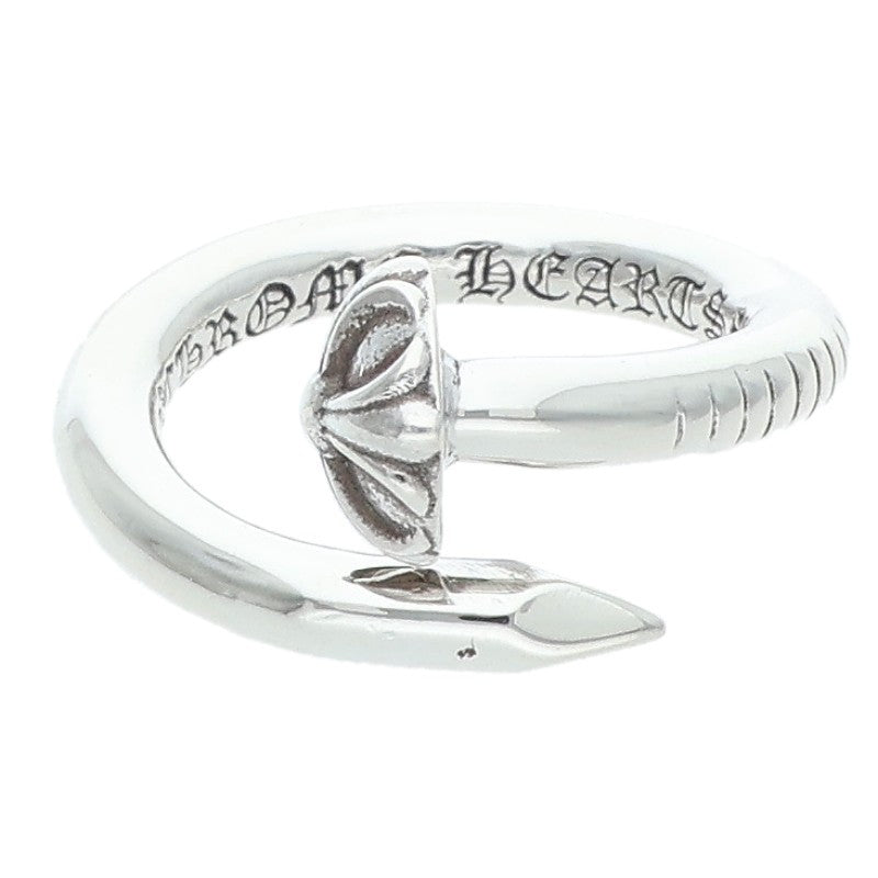 Chrome Hearts NAIL CRSBALL Silver Ring Size US 5.5