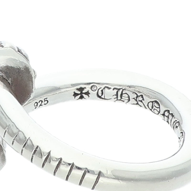 Chrome Hearts NAIL CRSBALL Silver Ring Size US 5.5