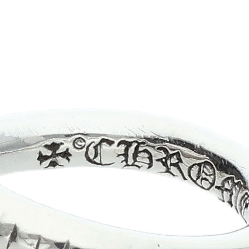 Chrome Hearts Nail Cross Ball Silver Ring Size ONE SIZE