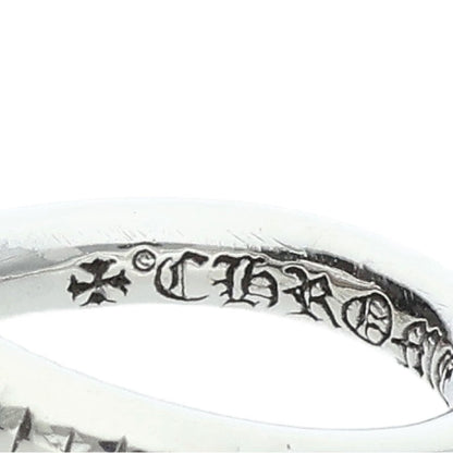Chrome Hearts Nail Cross Ball Silver Ring Size ONE SIZE
