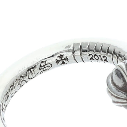 Chrome Hearts Nail Cross Ball Silver Ring Size ONE SIZE