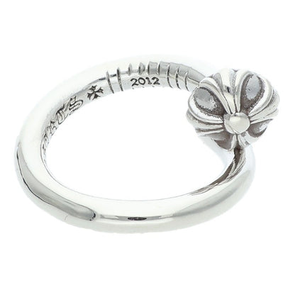 Chrome Hearts Nail Cross Ball Silver Ring Size ONE SIZE